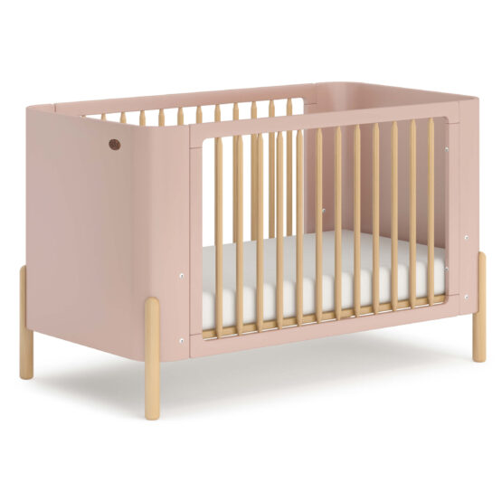 Детская кровать Boori Nova из европейского бука 0-6 лет (Pink)