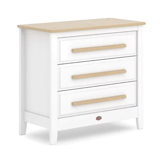 Детский комод Boori Linear 3 Drawer Chest Smart Assembly (Barley White and Almond)
