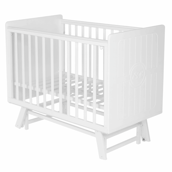 Детская кроватка Sweet Baby Nuovo с маятником (Белый)