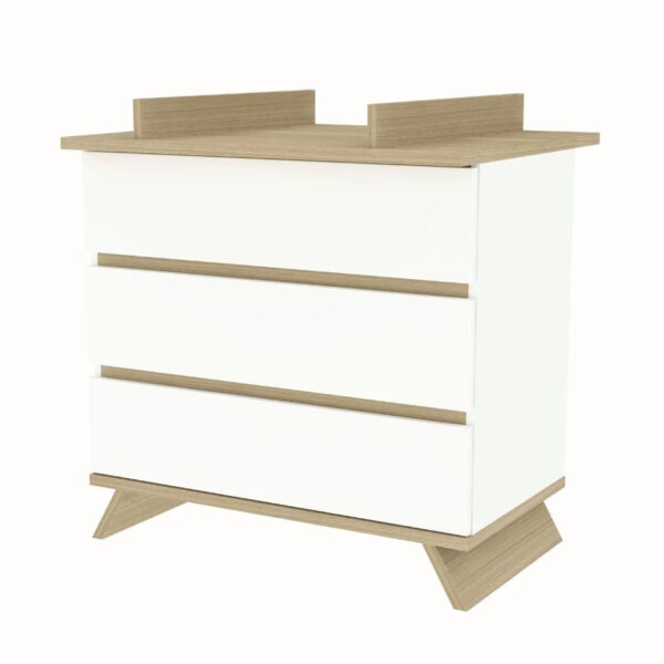 Комод Faktum Sienna White + пеленальная подставка