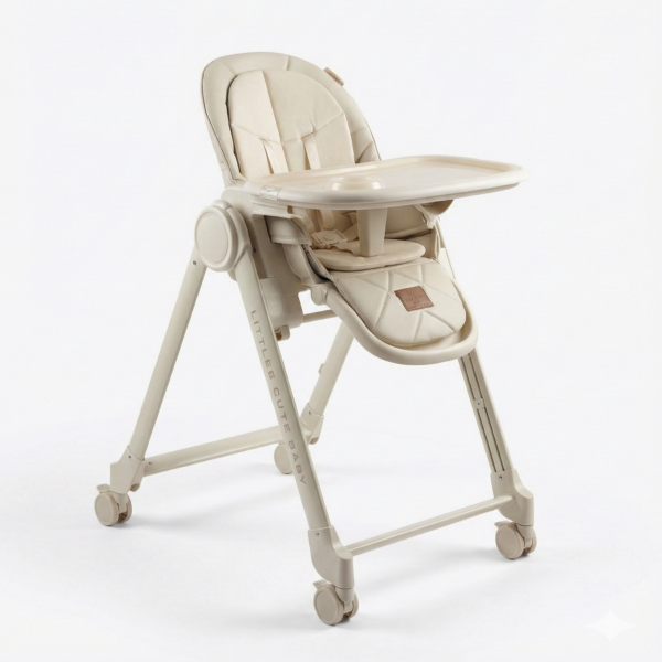 Կերակրաթոռ էկո կաշվից (Beige)