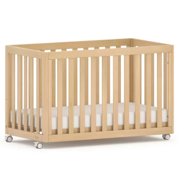 Детская кровать Boori Turin Compact из Австралийской араукарии и Новозеландской радиаты 0-4 лет (Almond)