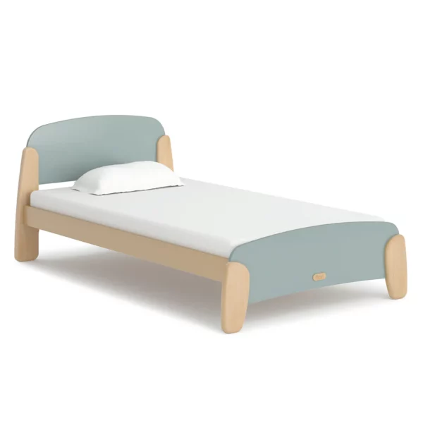 Детская кровать Sunshine из Австралийской араукарии и Новозеландской радиаты (Blueberry)